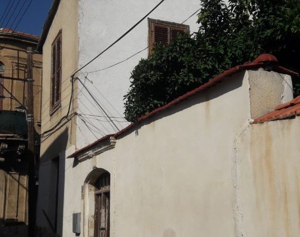 Nicosia Walled City Center 4+1 Detached House for Sale with Large Garden 