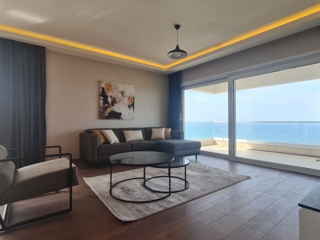 3+1 FULL LUXURY FULLY FURNISHED APARTMENT WITH UNIQUE SEA VIEW