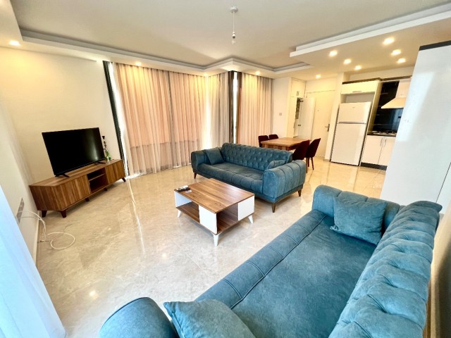Fully Furnished 2+1 with Private Terrace in Luxury Pool Complex 