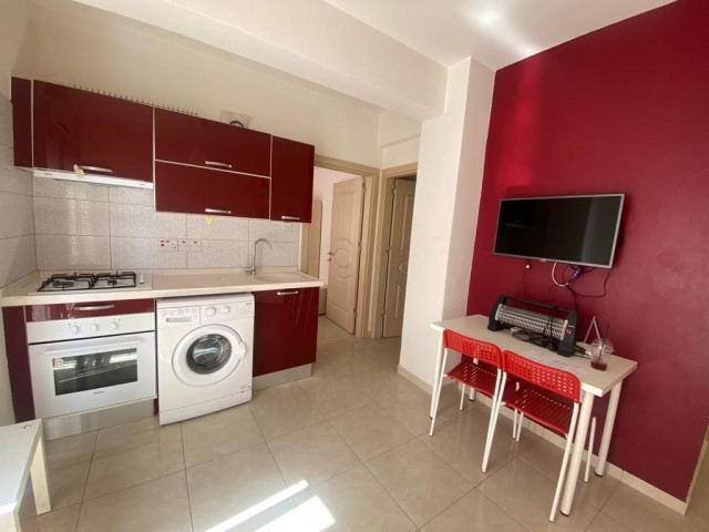 An affordable 1 + 1 apartment for rent on Magusa salamis street, a 10-minute walk from the school!! ** 