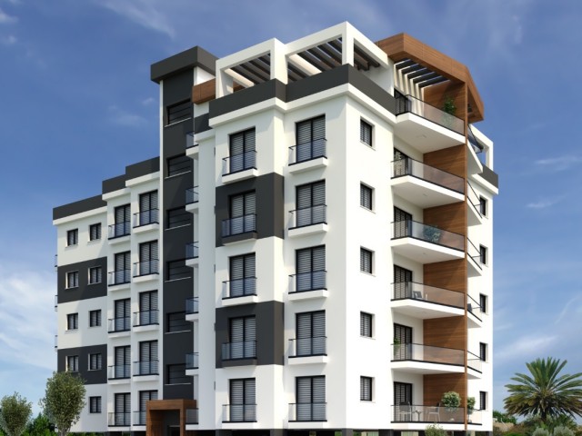 FAMAGUSTA IS A 3 + 1 LUXURY APARTMENT IN THE MEMORIAL CIRCLE IN THE CENTER!! TURNKEY AFTER 24 MONTHS