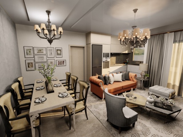 Affordable 2 + 1 apartment delivered after 2 months in Dumlupınar district of Famagusta ‼️ ** 