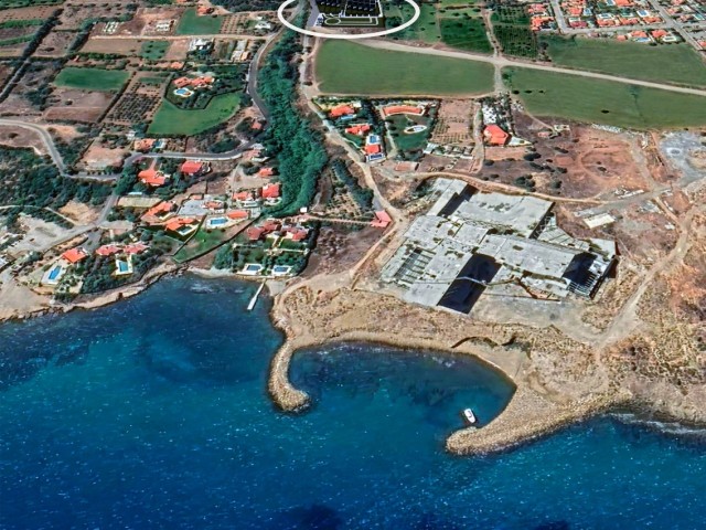 Çatalköy Girne'de Önü Kesilmez Muhteşem Deniz Manzaralı, Denize Yürüyüş Mesafesinde!