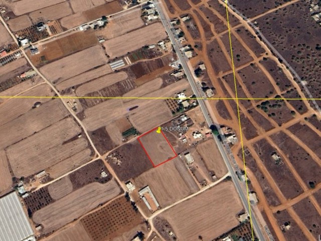 1,500 ACRES OF LAND FOR SALE ZONING RATE 70% ROAD CONTACT 05338692661 SEVIM