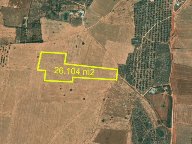 26.104 m² Field For Sale Between Ötüken Mormenekşe From Özkaraman