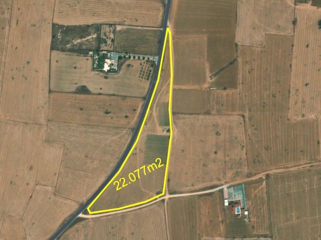 Field for Sale in Famagusta Mormenekşe from Özkaraman (New to Highway)