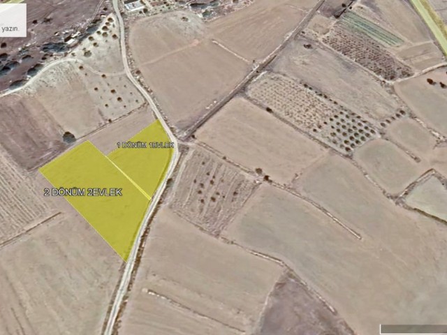 ISKELE REGION YEDIKONUK VILLAGE 3 ACRES OF LAND FOR 3 HOUSES CHAPTER 96 50% OF THE TOTAL 2.2 ZONING ON THE BASE ** 