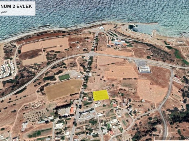 2-Decker ZONED PLOT WITH SEA VIEW IN ISKELE SPA VILLAGE ** 