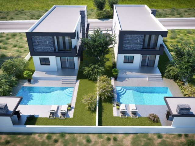Villa mit privatem Pool von 277m2 im neuen Wohngebiet von Gehrung ** 