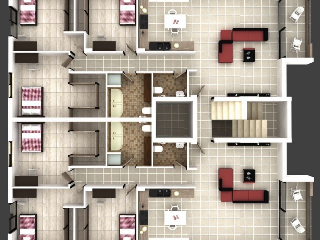 3 bedroom flats in Derin Homes Site