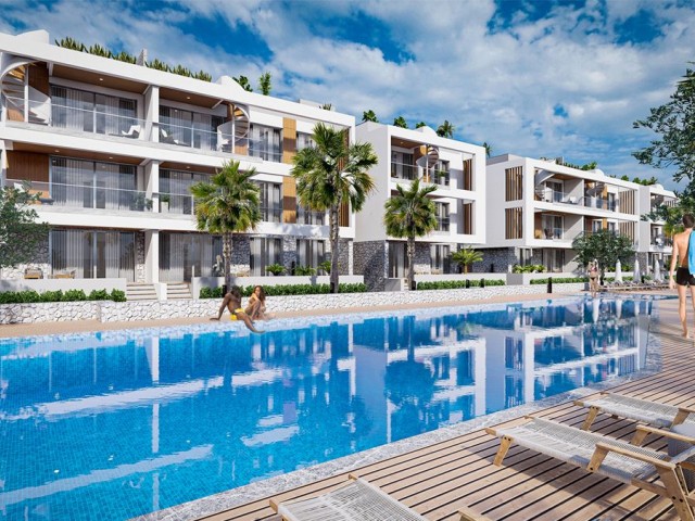 Günstige 2 + 1 Wohnungen zum Verkauf in Kyrenia Alsancak ** 