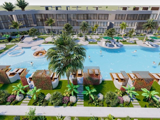 Exclusive 1+1  holiday unit flats for sale in Yeniboğaziçi, North Cyprus