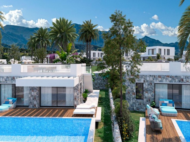 Private boutique project with luxurious 3+1 bungalows in Esentepe, North Cyprus