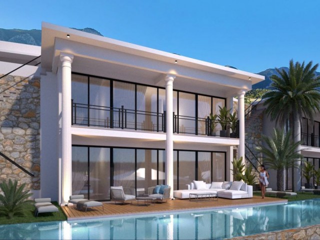 Strandnahe Wohnungen, Bungalows und Luxusvillen zum Verkauf in Nordzypern Tatlısu