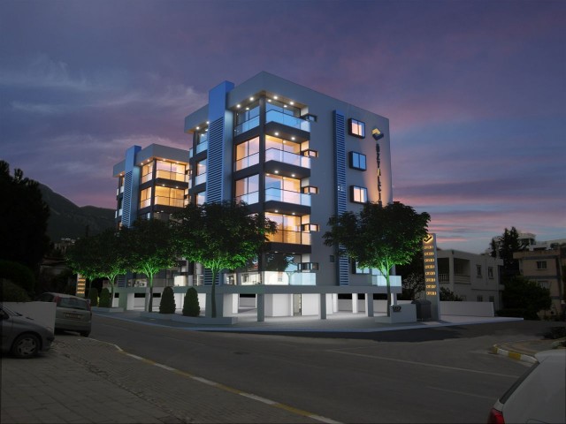 Роскошные и комфортабельные апартаменты 2+1 на продажу в центре Кирении, Северный Кипр.