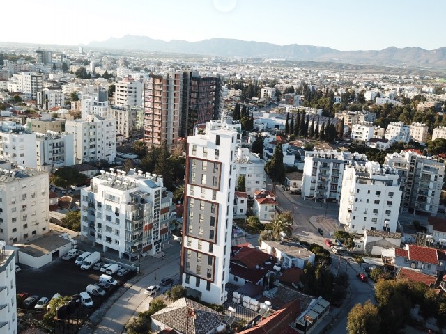 2+1 und Penthouse-Wohnungen zum Verkauf in Zypern Nikosia Yenisehir ** 