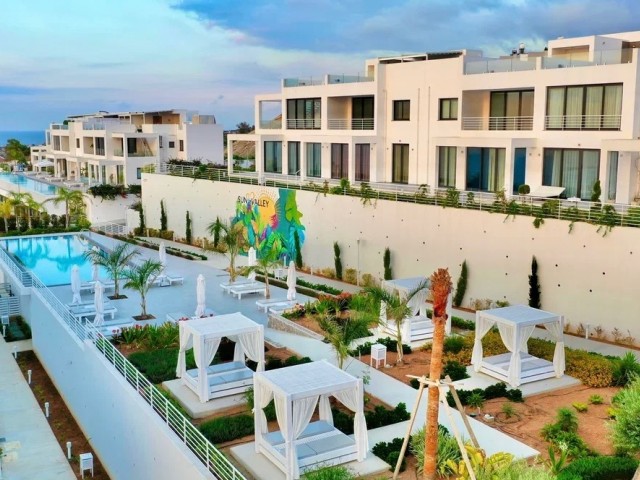 Кипр Кирения Эсентепе 3+1 Квартира с великолепным видом на море для продажи с плановой оплатой ** 