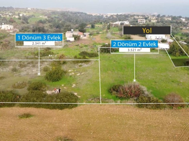 4 Acres of 1 House and Field for Sale in Sipahi ** 