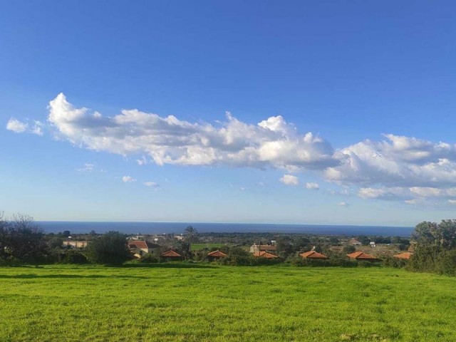18 acres of land with sea view and zoned for sale in Dipkarpaz ** 