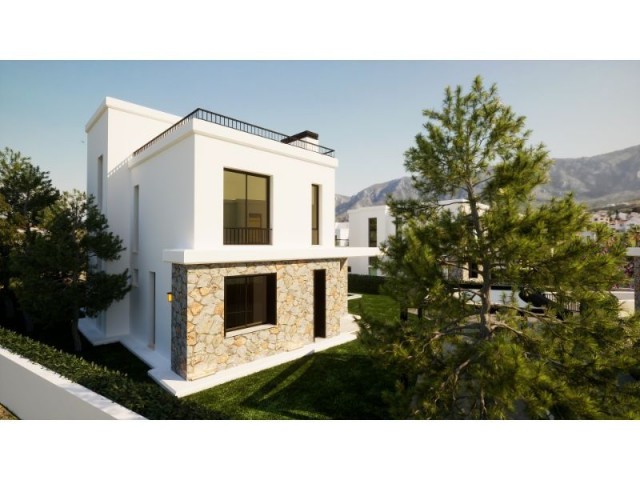 Girne Edremit'te Satılık 3+1 Villa Edreville by Özyalçın 