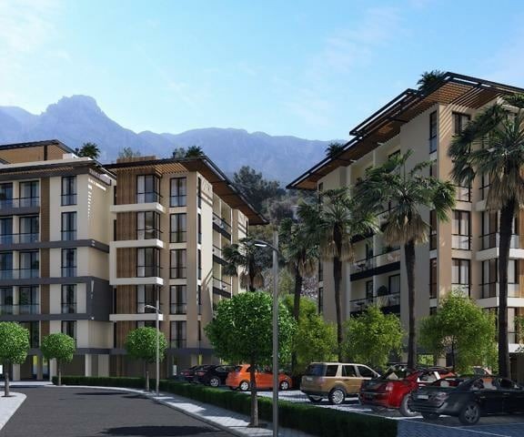 2+1 Apartment for Sale with an Affordable Price in a Quiet Location in the Center of Kyrenia, Cyprus
