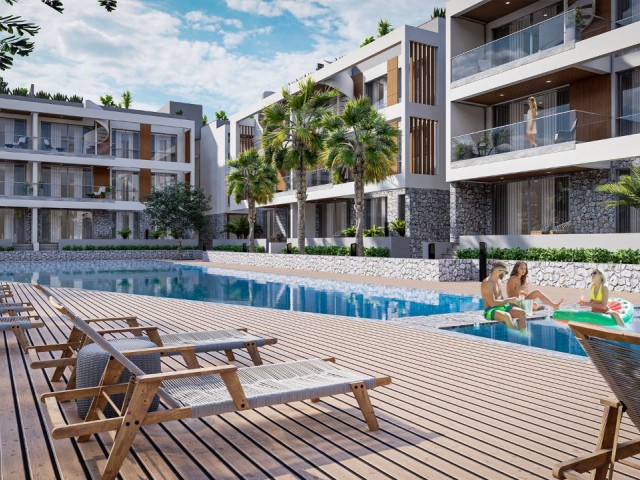 UNIQUE MOUNTAIN AND SEA VIEW 2+1 LUXURIOUS FLATS FOR SALE IN ALSANCAK, CYPRUS ** 