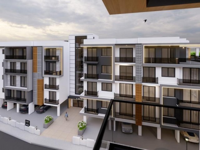 2+1 LUXURY RESIDENCE APARTMENTS FOR SALE WITH MOUNTAIN AND SEA VIEWS IN CENTRAL CYPRUS GİRNE