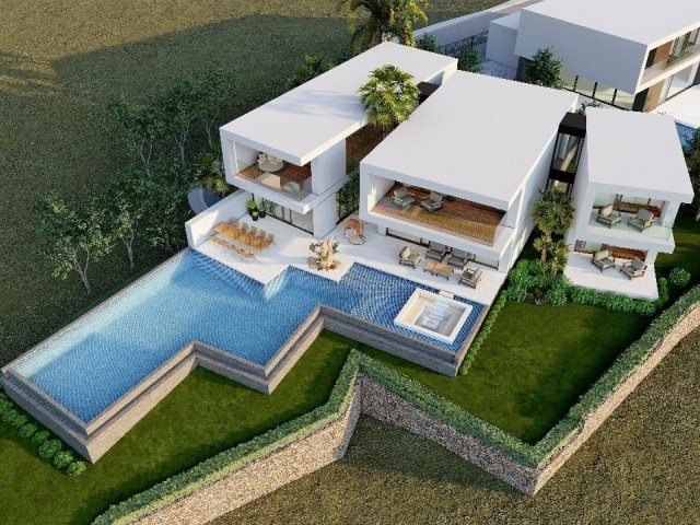 CYPRUS GIRNE CENTER ULTRA LUXURIOUS 4+1 VILLAS WITH MODERN DESIGNED SMART HOME SYSTEM