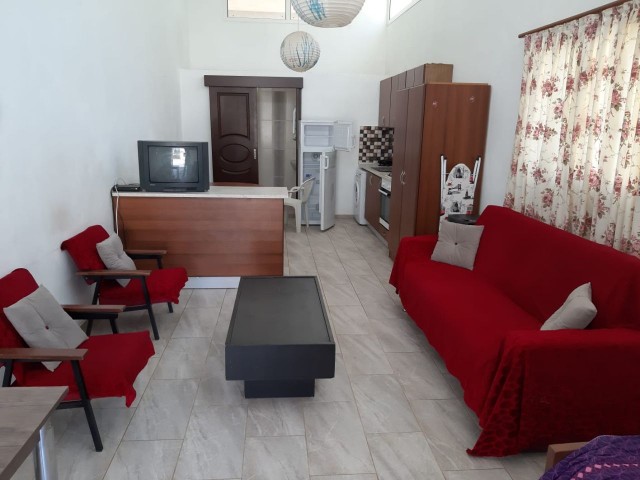 1+0 STUDIO VERY SPACIOUS FURNISHED APARTMENT FOR RENT FOR 6 MONTHS FOR £200 IN KAYMAKLI