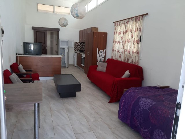 1+0 STUDIO VERY SPACIOUS FURNISHED APARTMENT FOR RENT FOR 6 MONTHS FOR £200 IN KAYMAKLI