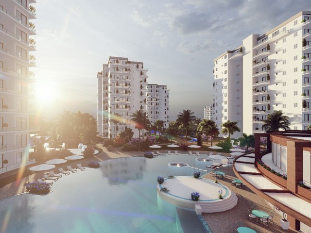 2+1 At Caesar Blue Site In Iskele Bogaz, 200 Meters From The Sea, In 48 Monthly Interest-Free Installments. 6%Cashback