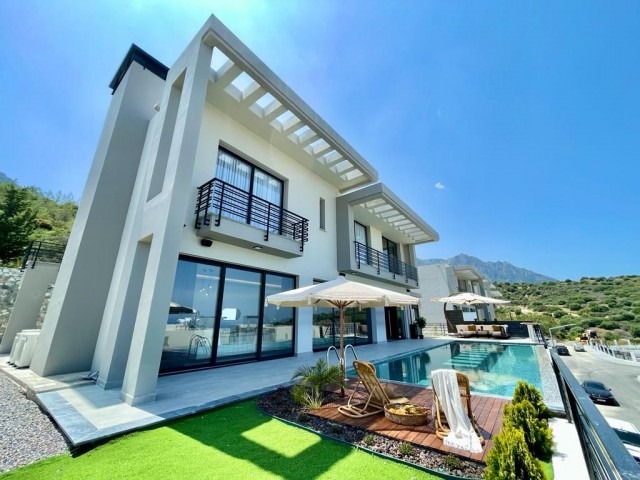 Ultra luxury villas with spectacular views for sale on the Kyrenia Ring Road!!!