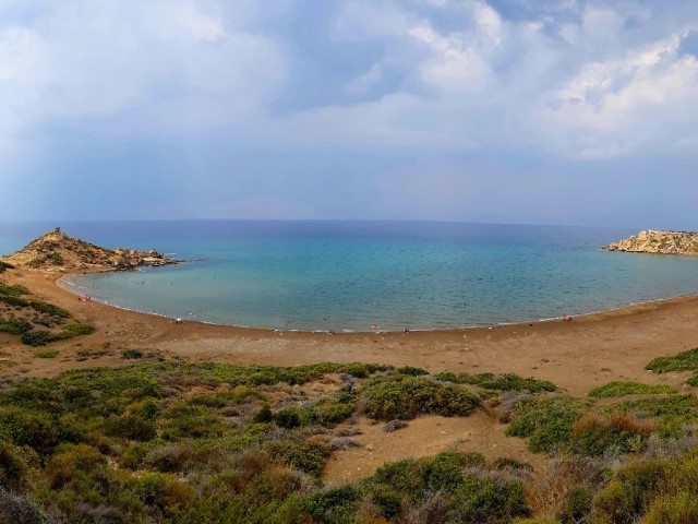 Girne Alagadi bölgesinde muhteşem deniz manzaralı satılık Arazi