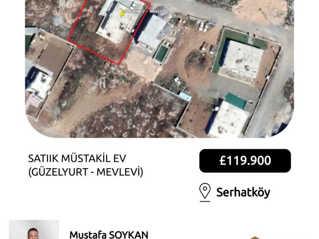 Detached House For Sale in Serhatköy, Guzelyurt