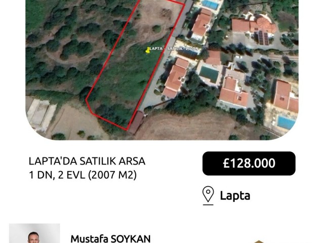 Plot For Sale in Lapta, Kyrenia