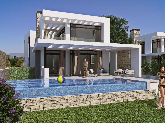 3+1 VILLA WITH POOL WITH FLEXIBLE PAYMENT PLAN FOR SALE ** 