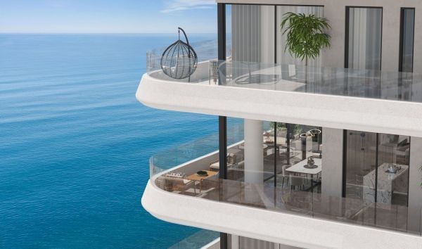 TURKISH COB APARTMENTS FOR SALE IN A LUXURY SEA-FRONT PROJECT IN LEFK