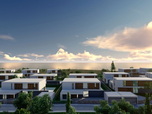 Luxury 4+1 villa for sale in Çatalkoy district