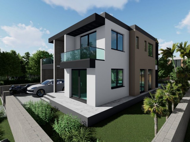 4+1 BEDROOM DETACHED HOUSES ARE LOCATED IN LAPTA, GIRNE