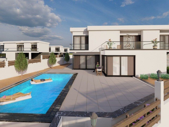 Our 5 Bedroom Villa with Private Swimming Pool, Sea and Mountain View on the Outskirts of Kyrenia Be