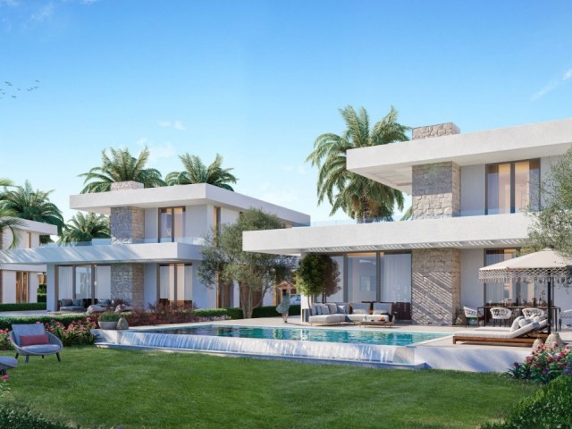 Our 3 Bedroom Twin Villa & 4 Bedroom Villa Project, which is one of the Biggest Projects of Kyrenia Esentepe Ever ** 