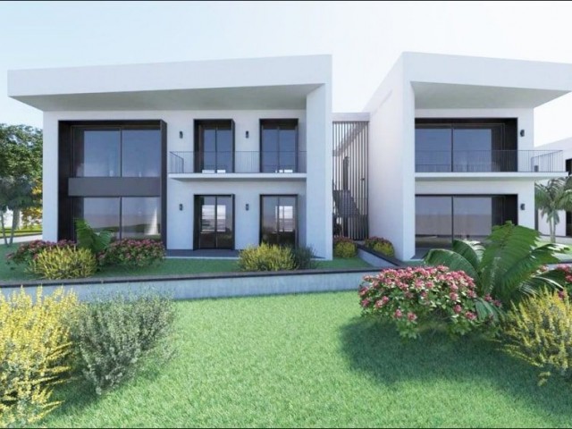 Our 2 Bedroom Apartment and Project in Kyrenia Bellapais, consisting of 2 Apartment Types, with its unique view in the pine forests, is with you.