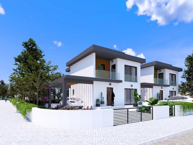 Our New Project in Kyrenia Ağırdağ with 3 Bedrooms, Garden, Open Garage, Solar Energy Substructure and Spacious Surroundings