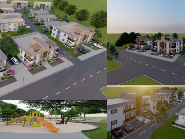 A BRAND NEW PROJECT 3+1 TWIN VILLAS FOR SALE IN CUSA TUZLA