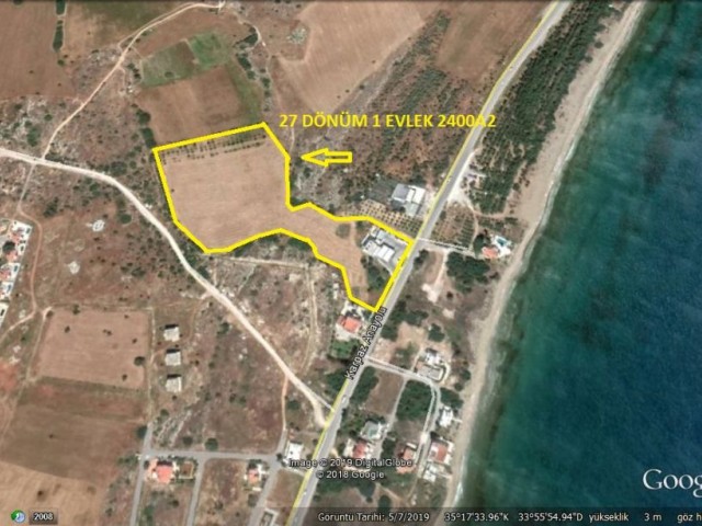 27 ACRES OF LAND FOR SALE IN THE AREA OF PIER 9 HOUSES ** 
