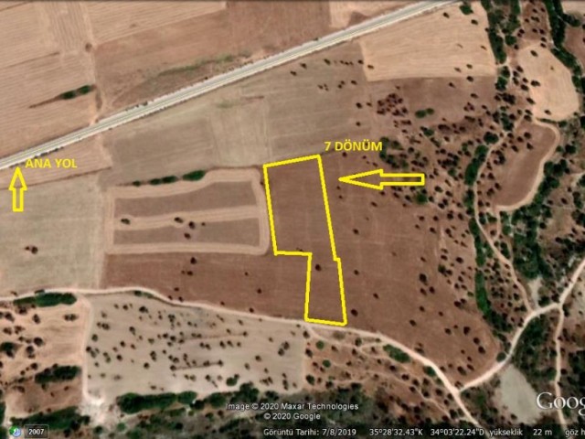 7 ACRES OF LAND FOR SALE IN YEDIKONUK DISTRICT ** 
