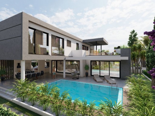 LUXURY VILLA UNDER CONSTRUCTION FOR SALE IN YENIBOGAZICI DISTRICT (private pool can be made on reque