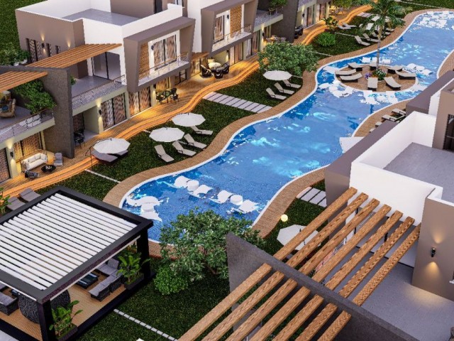 Wunderschönes 2+1 Apartment mit 26 Quadratmetern Garten, tolles Projekt mit allen Annehmlichkeiten in einer fantastischen Lage