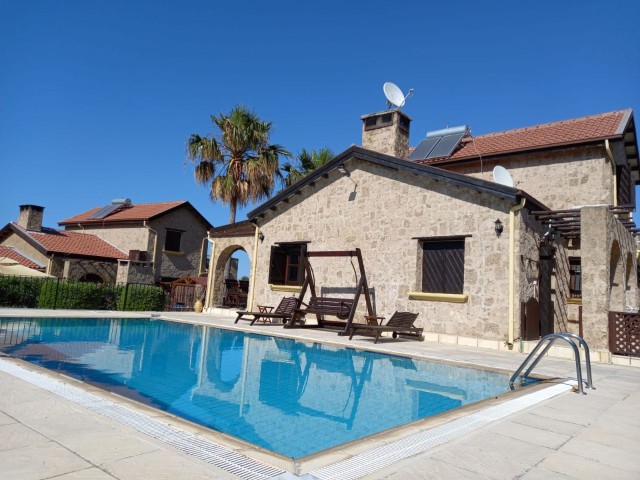Fully Furnished Detached Villa for Sale with Mountain and Sea Views in Alsancakta ** 