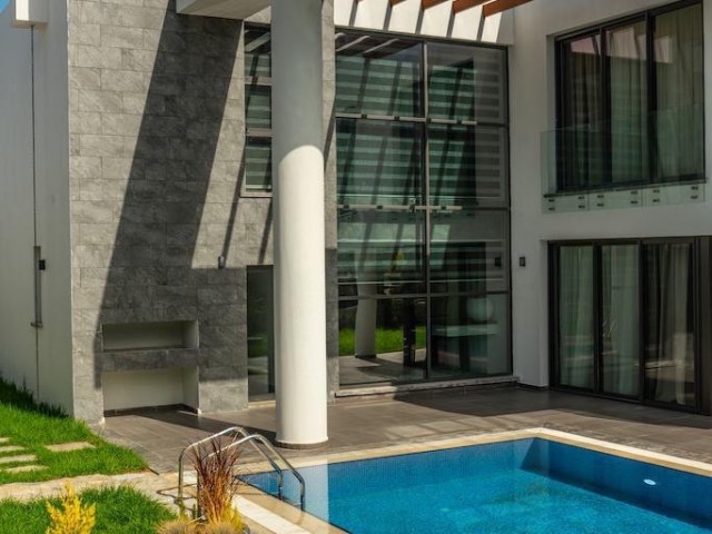4 + 1 Duplex Villen mit Pool Option zum Verkauf in ausgezeichneter Lage in Kyrenia Ozanköy ** 